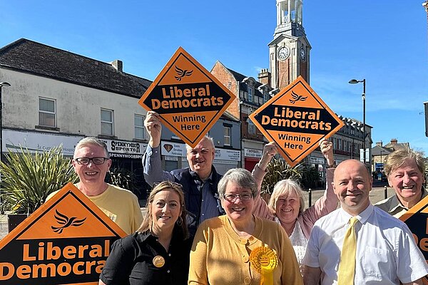 Spennymoor & Tudhoe Lib Dem team